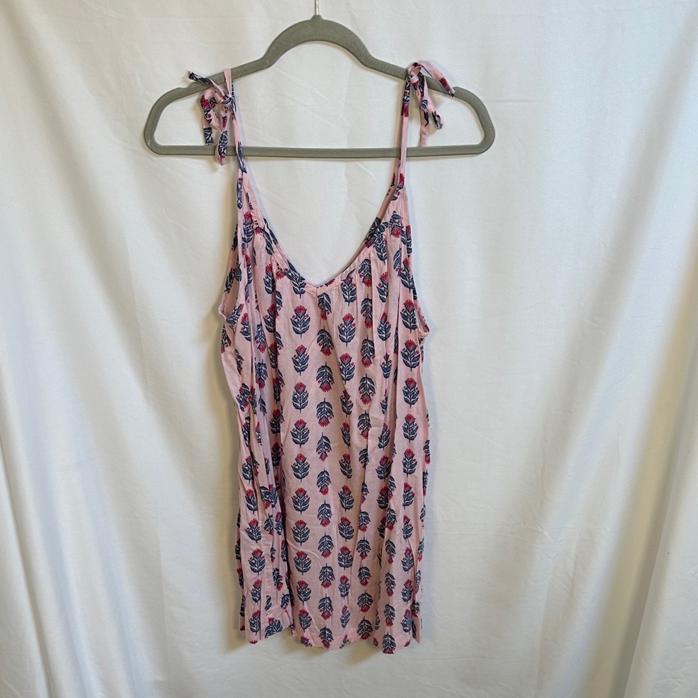 Old Navy Pink Floral Cami Dress